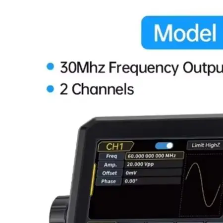 Dual Channel Arbitrary Waveform Function Generator 60Mhz - Generador de Funciones de Doble Canal
