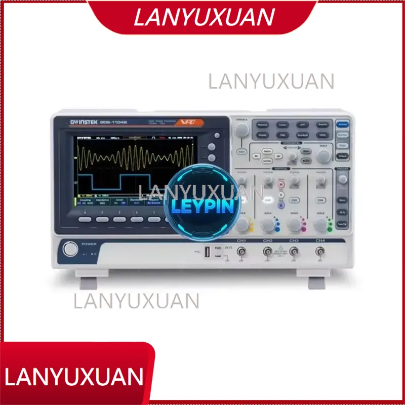 Digital Storage Oscilloscope 4 Channel 100Mhz - Osciloscopio digital de almacenamiento GWinstek GDS-1104B