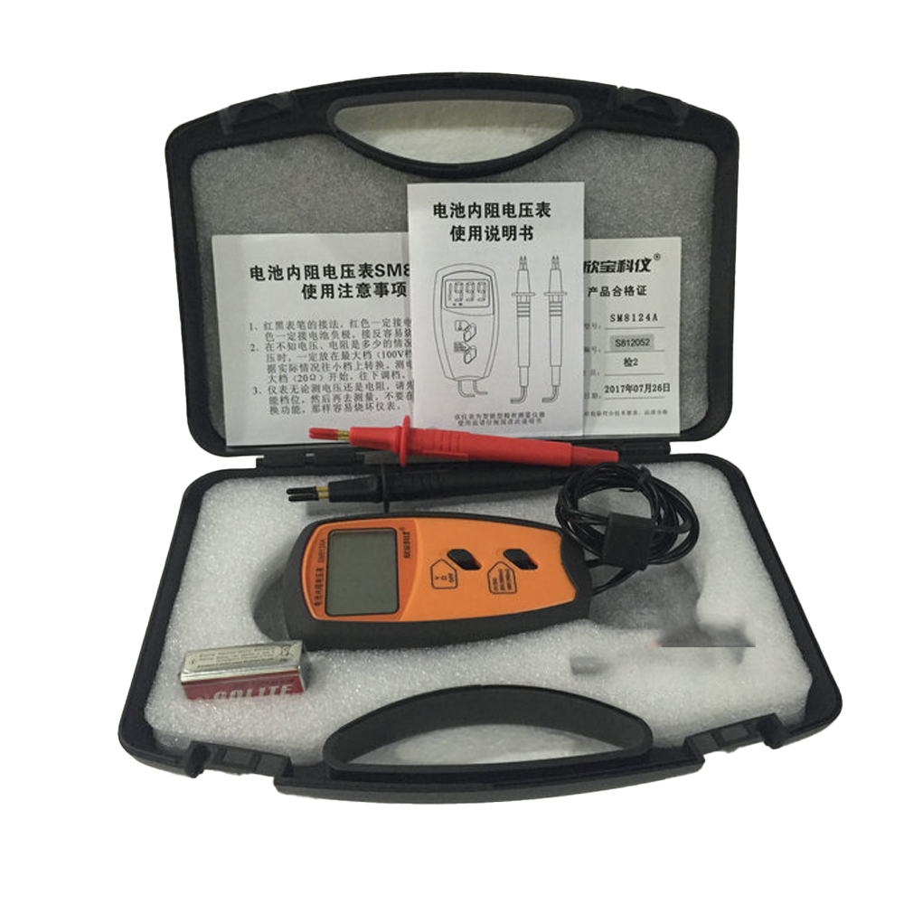 Battery Internal Resistance Tester Four Wire - Probador de resistencia interna de batería