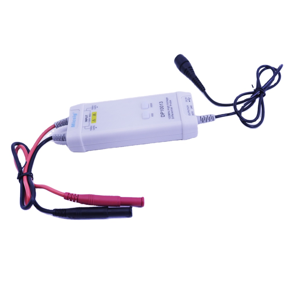 High Voltage Differential Probe 100Mhz 1300V - Micsig Osciloscopio DP10013 1300V 100MHz Selección