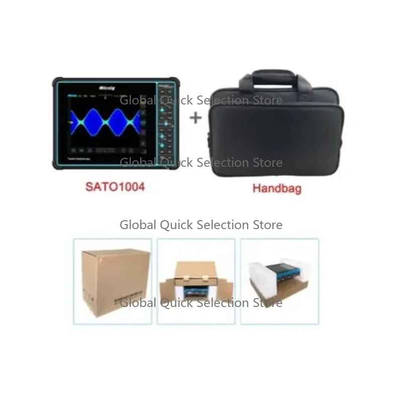 Handheld Tablet Oscilloscope Touchscreen 100Mhz - Osciloscopio Automotriz SATO1004 Micsig, Pantalla LCD