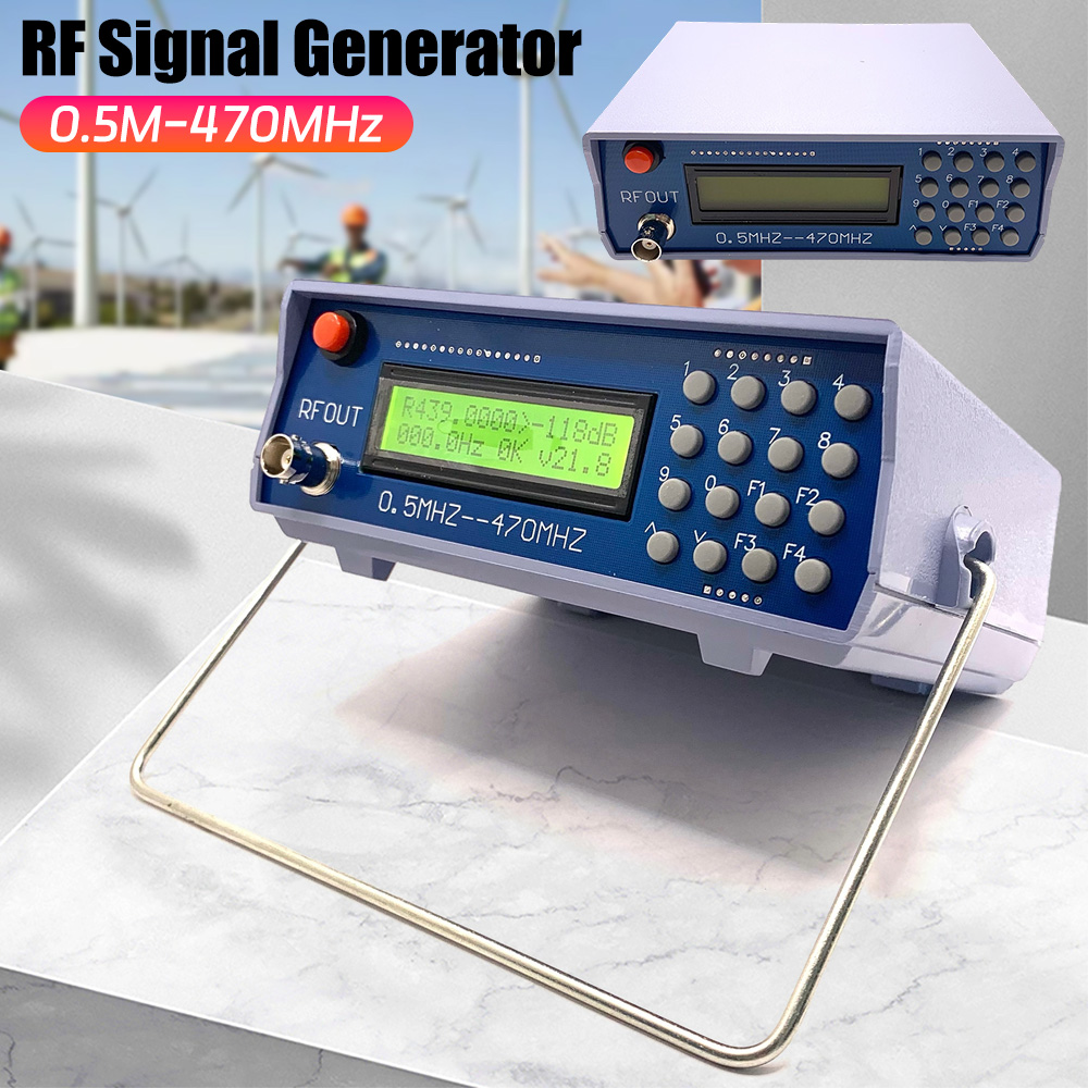 Rf Signal Generator 0.5Mhz To 470Mhz - Generador de señales RF de 0,5
