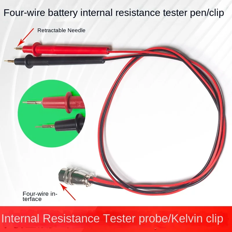 Battery Internal Resistance Tester Four Wire - Batería de uso de cuatro cables,