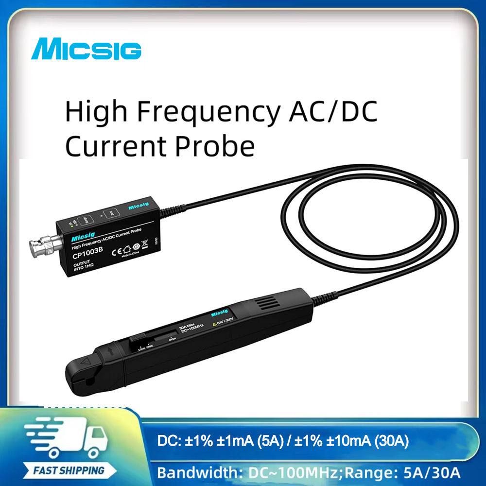 Current Probe Ac Dc 50Mhz Oscilloscope - Sonda de Corriente CA/CC de Alta