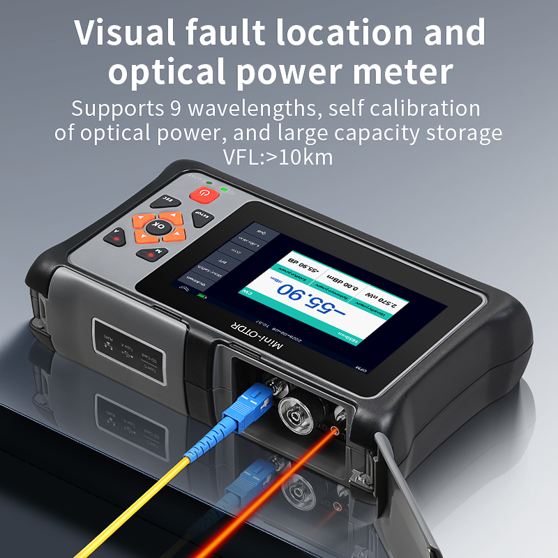 OTDR KP800 con Pantalla Táctil - Optical Time Domain Reflectometer Otdr 1310 1550Nm reseña y precio
