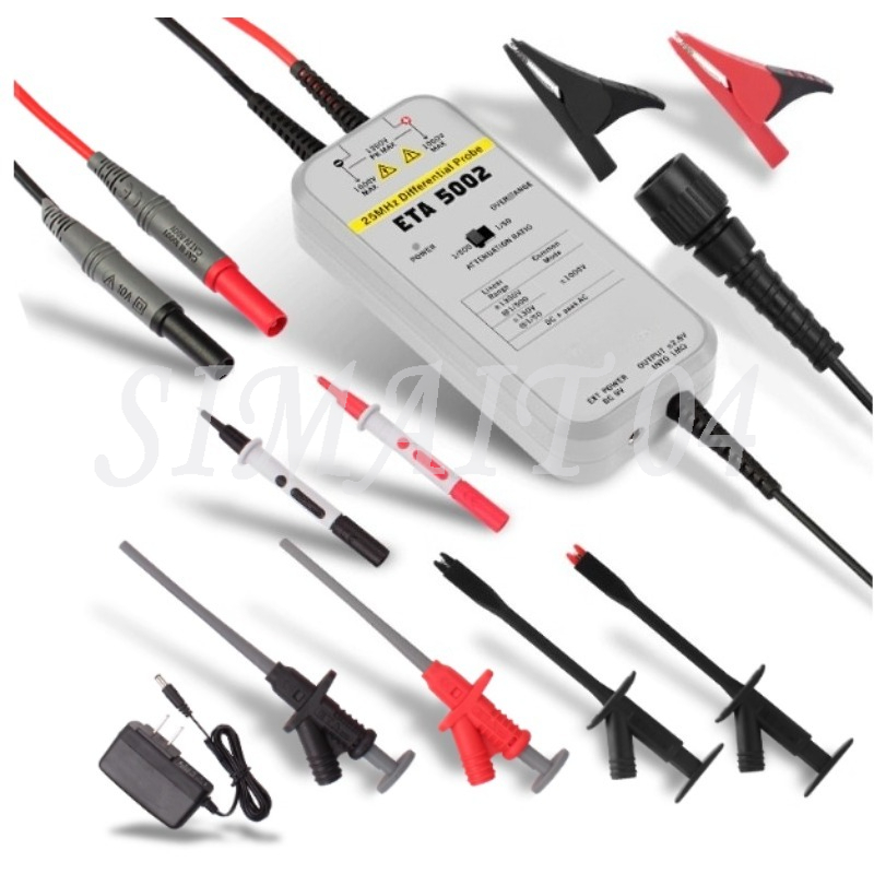 Sonda diferencial de alto volt - High Voltage Differential Probe 100Mhz 1300V reseña y precio