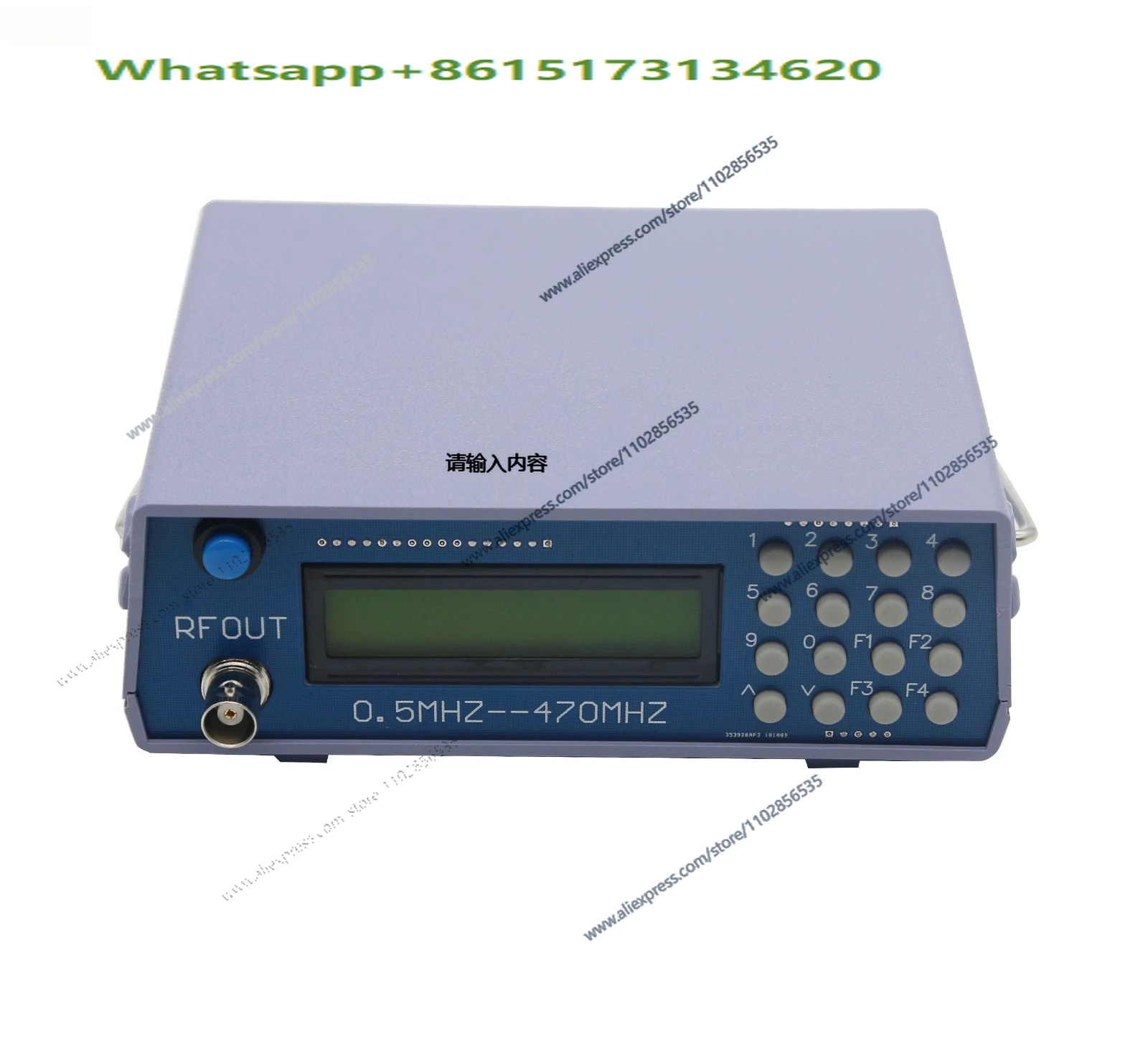 Generador de Señales RF de 0.5 - Rf Signal Generator 0.5Mhz To 470Mhz reseña y precio