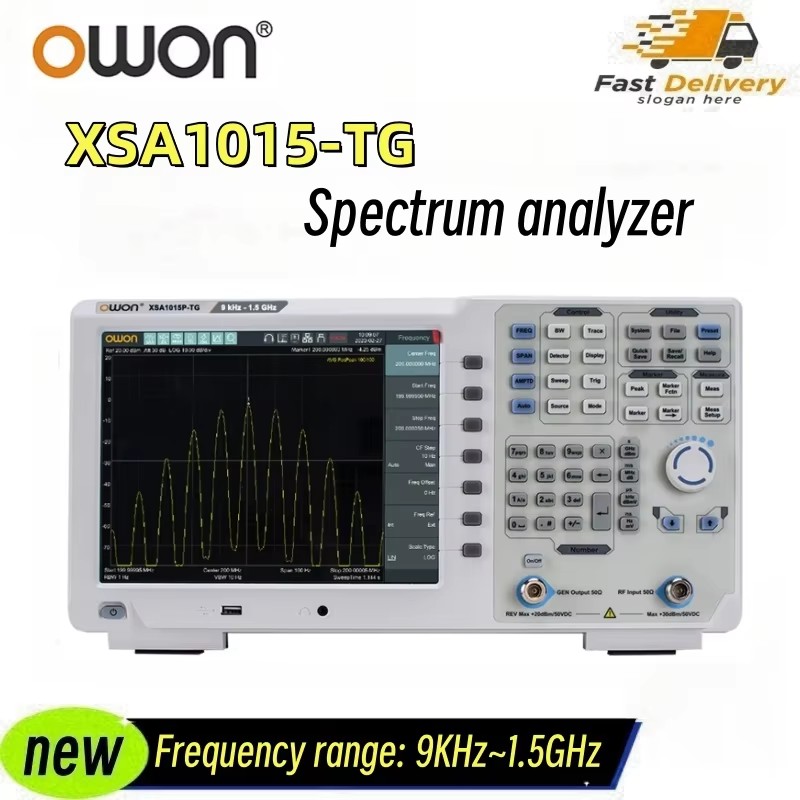 OWON XSA1015P - TG 9kHz - Anal - Spectrum Analyzer Tracking Generator 1.5Ghz reseña y precio