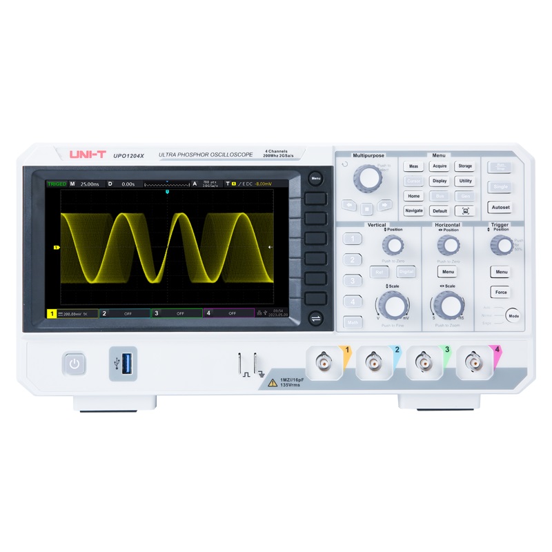 Osciloscopio Digital UNI-T UPO - Digital Storage Oscilloscope 4 Channel 100Mhz reseña y precio
