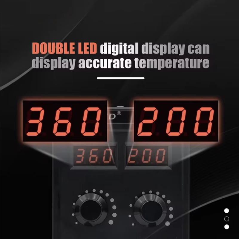 Estación de Soldadura 8586D 2  - Smd Rework Station Hot Air Soldering 2 In 1 reseña y precio