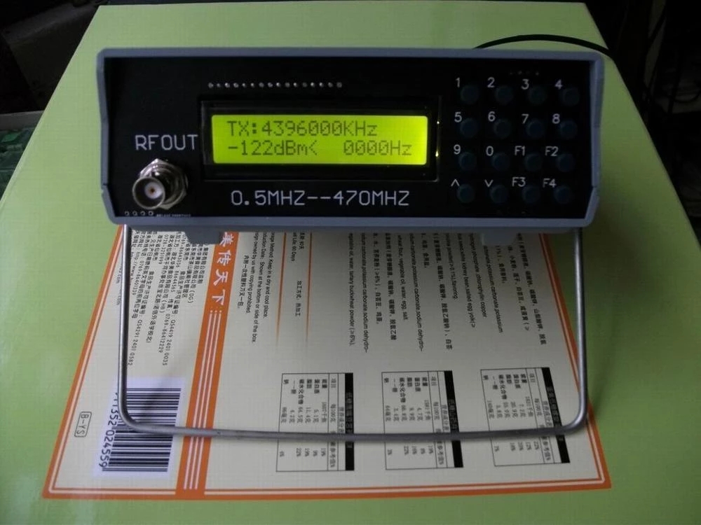 Probador de medidor generador  - Rf Signal Generator 0.5Mhz To 470Mhz reseña y precio