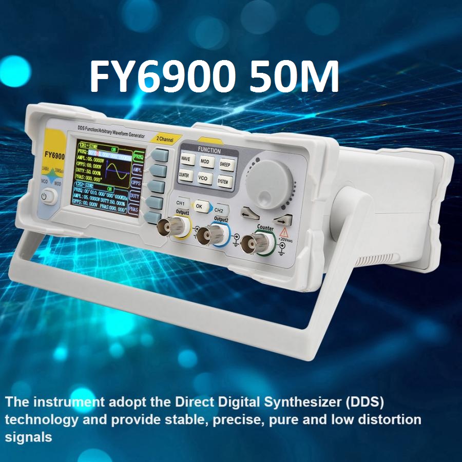 Feelelec FY6900 0-60MHz Genera - Dual Channel Arbitrary Waveform Function Generator 60Mhz reseña y precio
