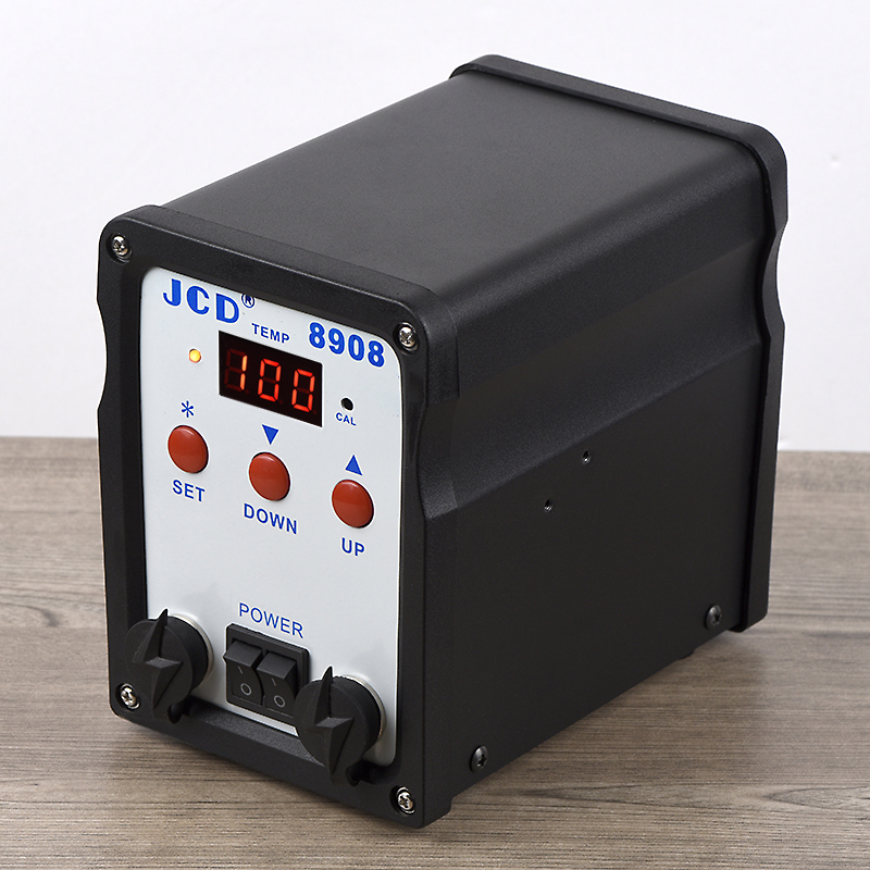 JCD-Estación digital de soldad - Smd Rework Station Hot Air Soldering 2 In 1 reseña y precio