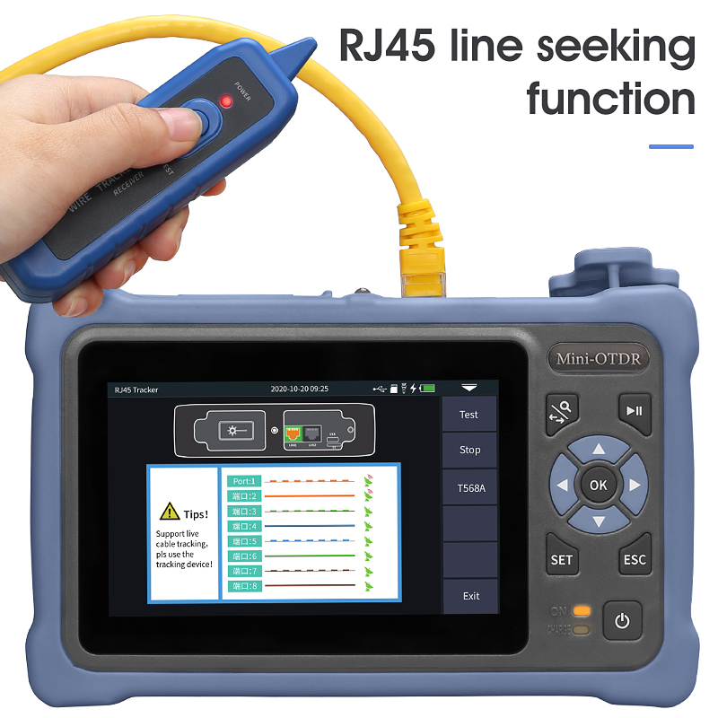 MINI OTDR 1310/1550nm 26/24dB  - Optical Time Domain Reflectometer Otdr 1310 1550Nm reseña y precio
