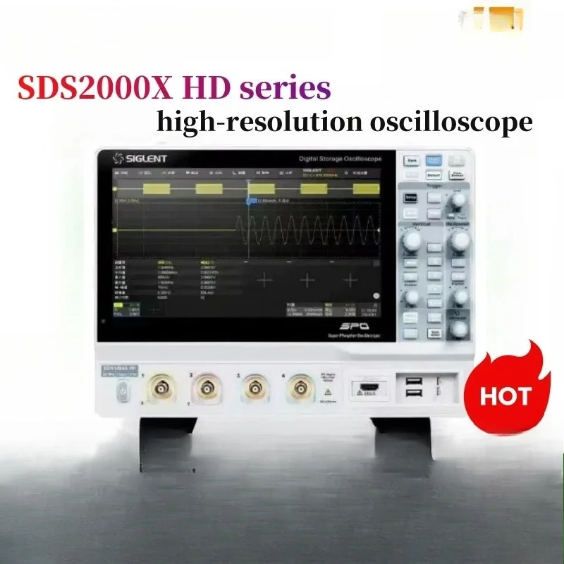 SDS2104X/SDS2204X/2354X HD 4 c - Digital Storage Oscilloscope 4 Channel 100Mhz reseña y precio