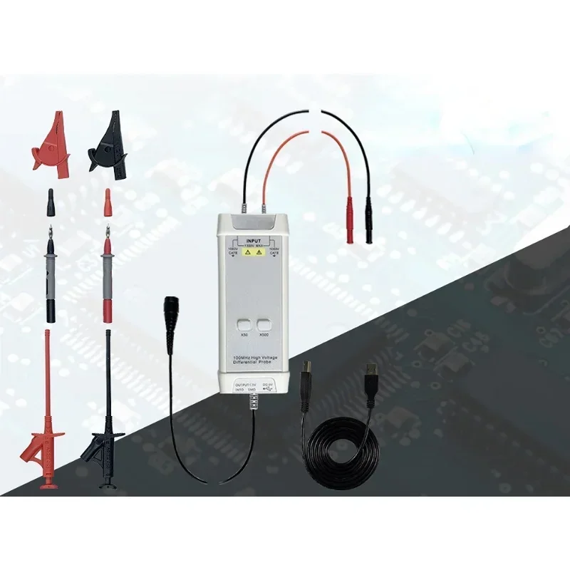 Nuevo Osciloscopio de 1300V y  - High Voltage Differential Probe 100Mhz 1300V reseña y precio