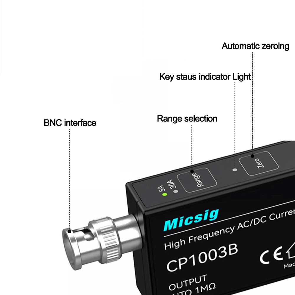 Sonda de Corriente CA/CC de Al - Current Probe Ac Dc 50Mhz Oscilloscope reseña y precio