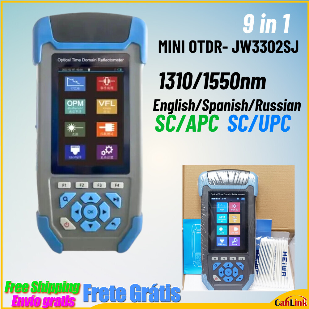 Reflectómetro de dominio de ti - Optical Time Domain Reflectometer Otdr 1310 1550Nm reseña y precio