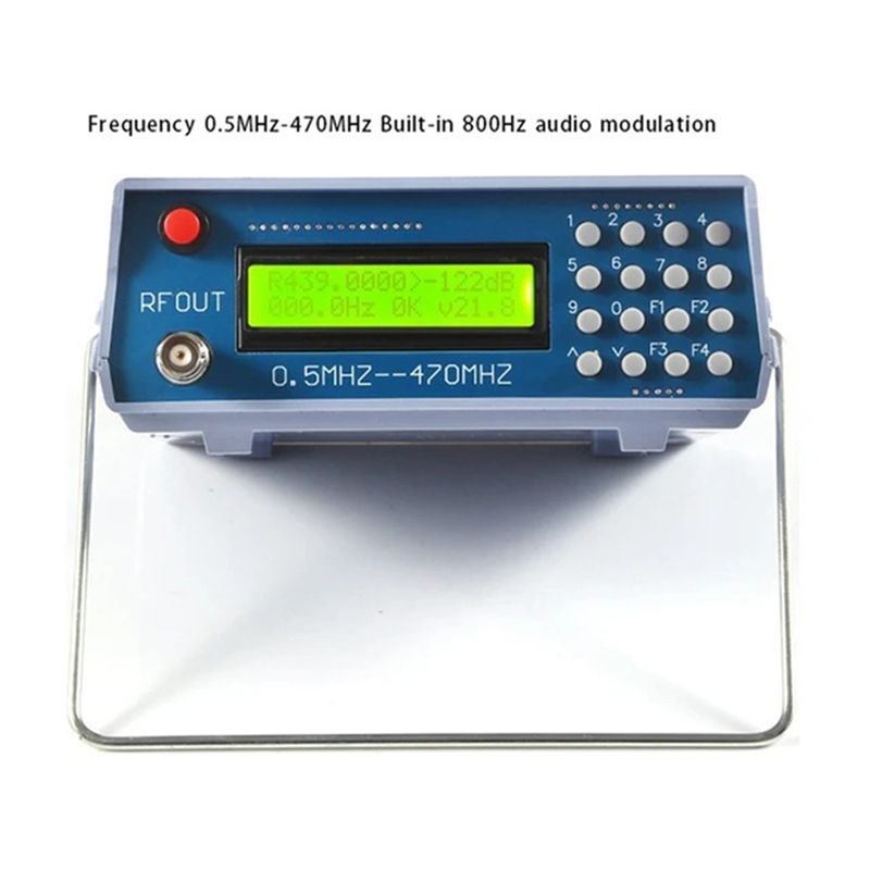 [NEWA08R】 Generador de Señales - Rf Signal Generator 0.5Mhz To 470Mhz reseña y precio
