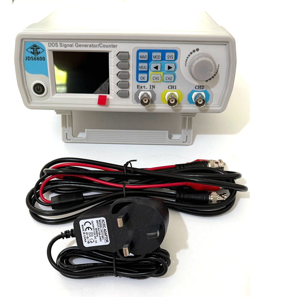 JDS6600 60MHz DDS función gene - Dual Channel Arbitrary Waveform Function Generator 60Mhz reseña y precio
