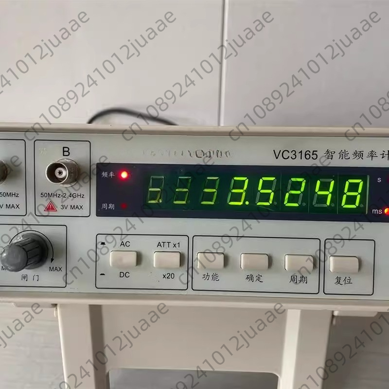 VC3165 Contador de alta resolu - Benchtop Frequency Counter Meter 2.4Ghz reseña y precio