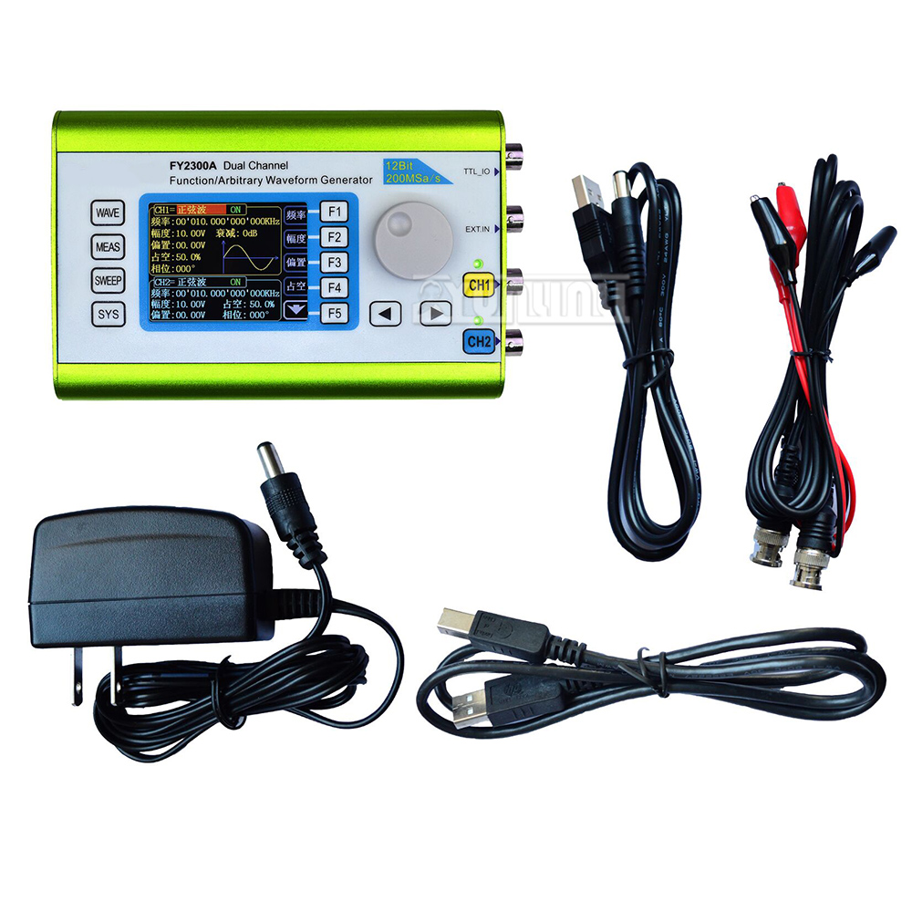 Generador de señal de función  - Dual Channel Arbitrary Waveform Function Generator 60Mhz reseña y precio