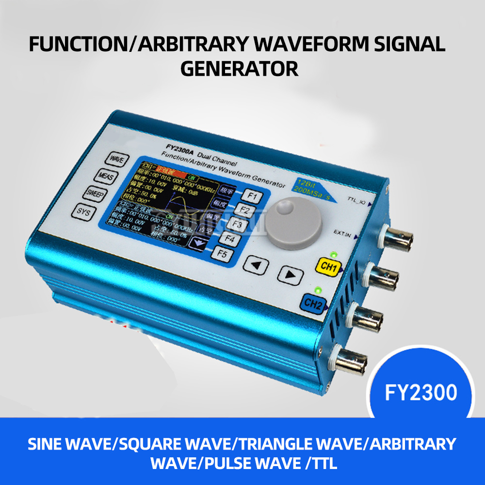 Generador de señal de función  - Dual Channel Arbitrary Waveform Function Generator 60Mhz reseña y precio