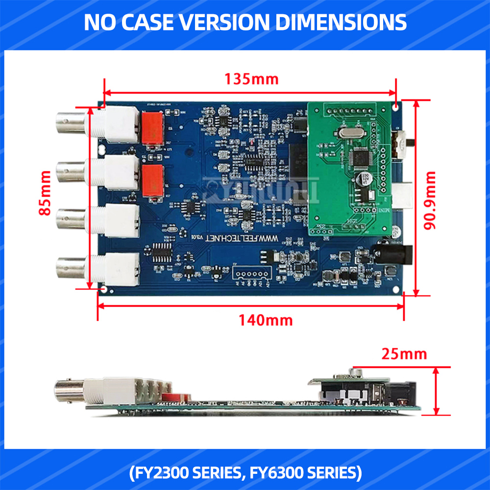 Generador de señal de función  - Dual Channel Arbitrary Waveform Function Generator 60Mhz reseña y precio