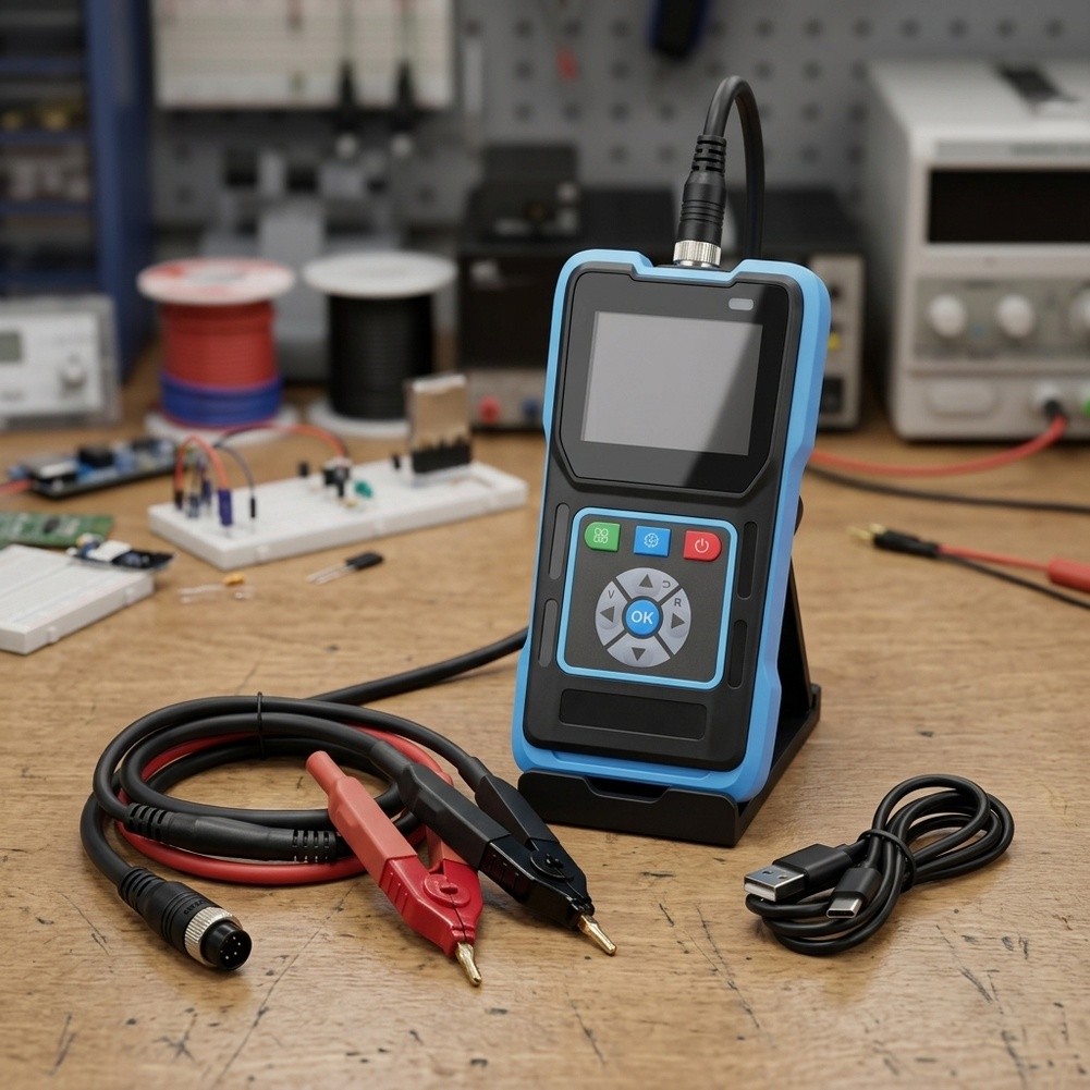 Medidor de resistencia interna - Battery Internal Resistance Tester Four Wire reseña y precio