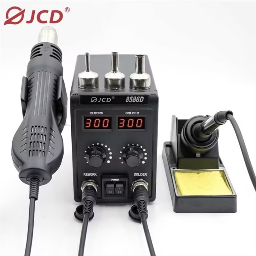 Estación de soldadura 2 en 1 J - Smd Rework Station Hot Air Soldering 2 In 1 reseña y precio