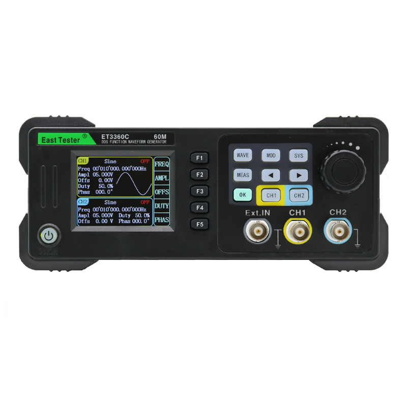 East Tester ET3320C ET3340C ET - Dual Channel Arbitrary Waveform Function Generator 60Mhz reseña y precio
