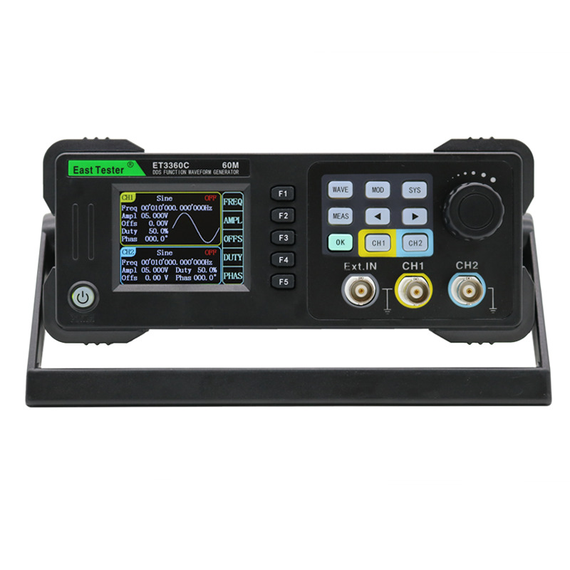 East Tester ET3320C ET3340C ET - Dual Channel Arbitrary Waveform Function Generator 60Mhz reseña y precio