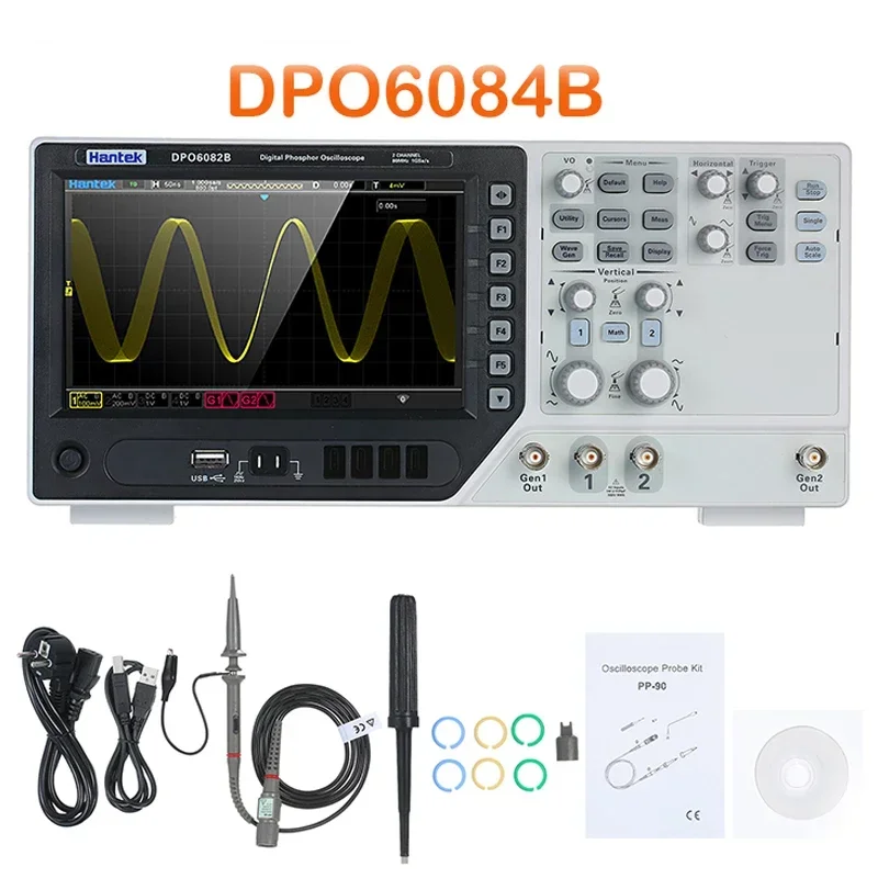 Osciloscopio de almacenamiento - Digital Storage Oscilloscope 4 Channel 100Mhz reseña y precio
