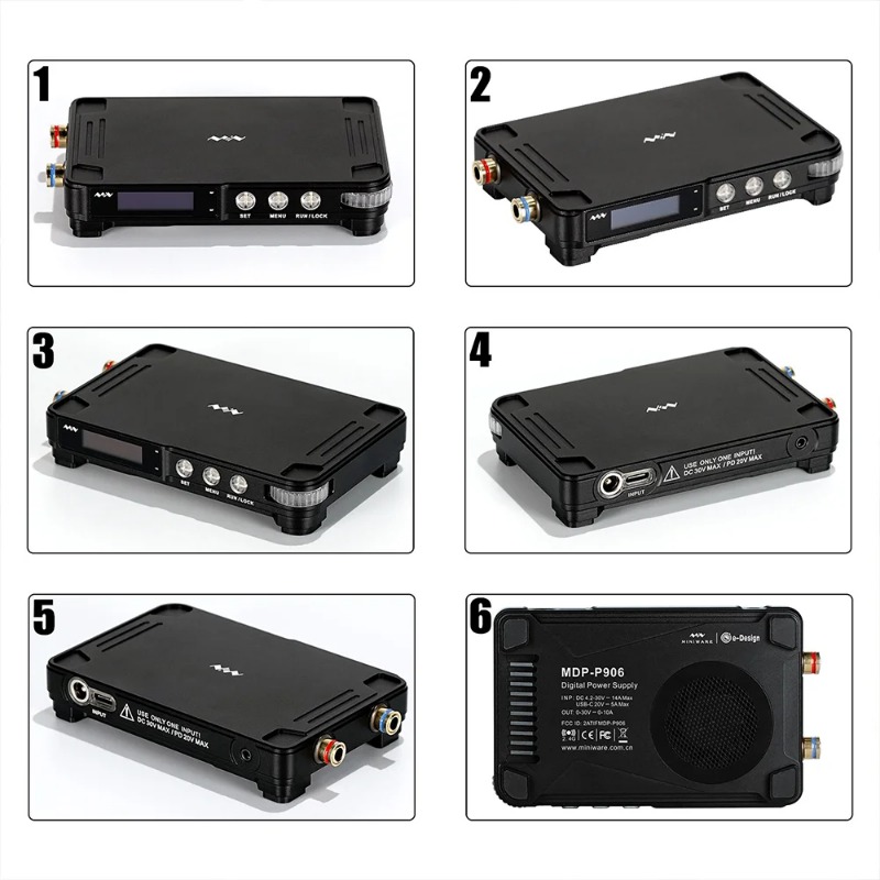 Miniware MDP-P906 fuente de al - Programmable Linear Dc Power Supply 30V 10A reseña y precio
