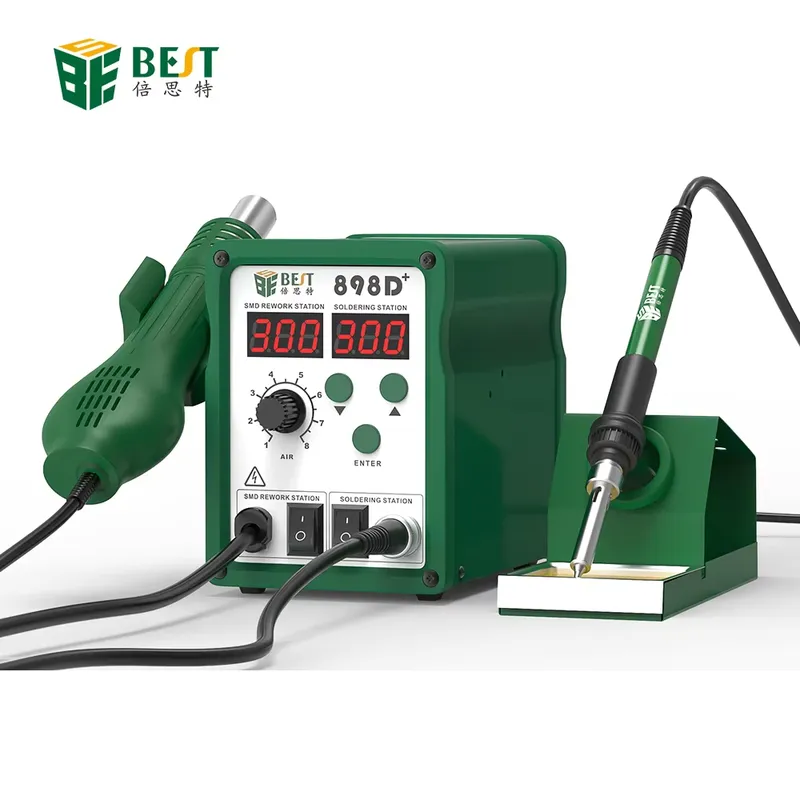 Estación de Soldadura Digital  - Smd Rework Station Hot Air Soldering 2 In 1 reseña y precio